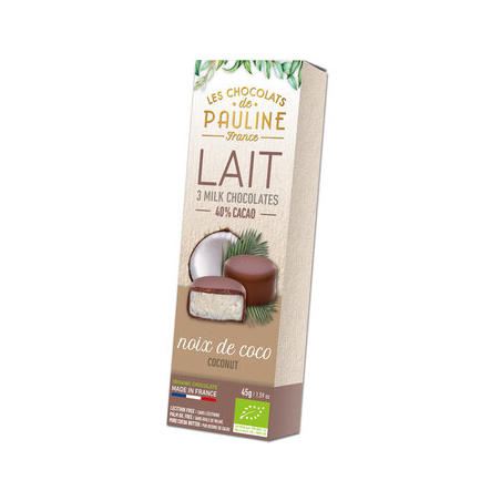 Les Chocolats de PAULINE - Coconut Bites MilkChocolate Pauline