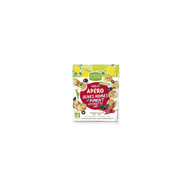 Le Moulin du Pivert - Kekse Oliven Paprika LeMoulinduPive