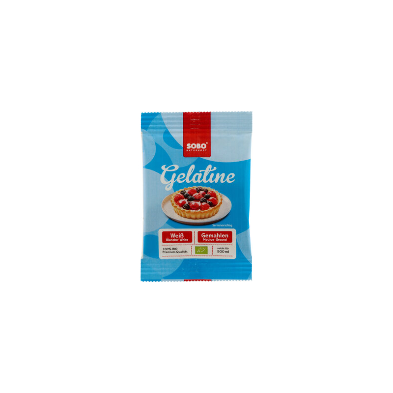 Sobo - Sobo Gelatine gemahlen weiss bio