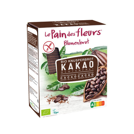 Le Pain des Fleurs - Knusperbrot Kakao