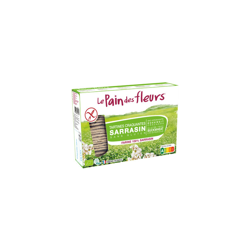 Le Pain des Fleurs - Knusperbrot Buchweizen