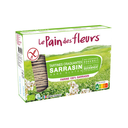 Le Pain des Fleurs - Knusperbrot Buchweizen