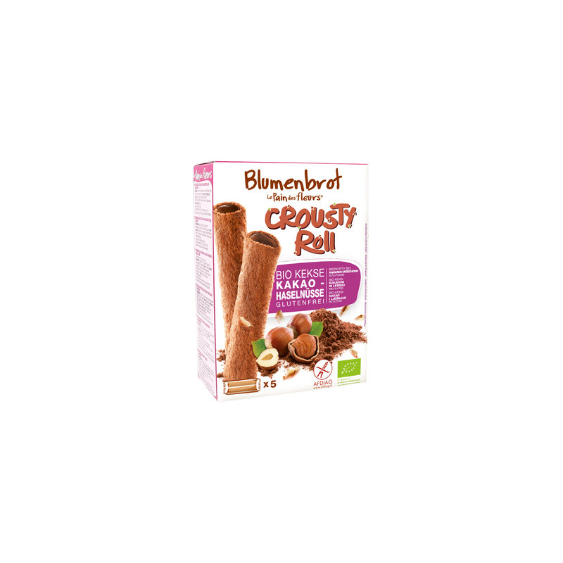 Le Pain des Fleurs - Crousty Roll Kakao/Haselnus