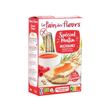 Le Pain des Fleurs - Knusperbrot Mehrkorn Spécial Matin