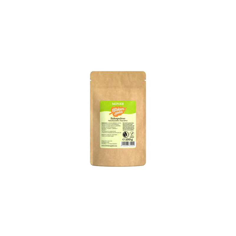 Birkengold - Birkengold Zahnpulver Minze NFP