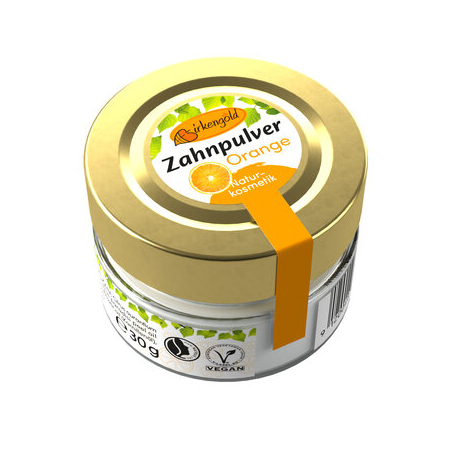 Birkengold - Birkengold Kids Zahnpulver Orange
