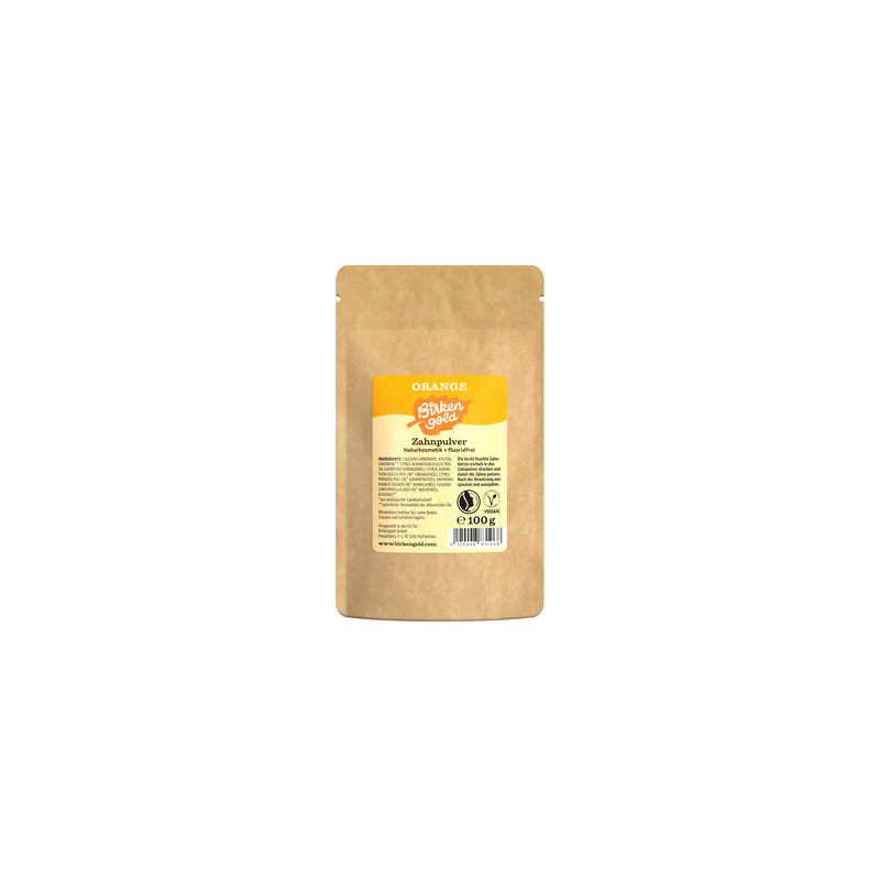 Birkengold - Birkengold Zahnpulver Orange NFP