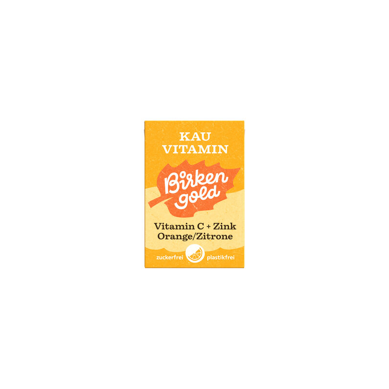 Birkengold - Kaugummi Vitamin C + Zink konv.