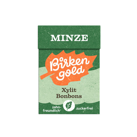 Birkengold - Xylit Bonbons Minze
