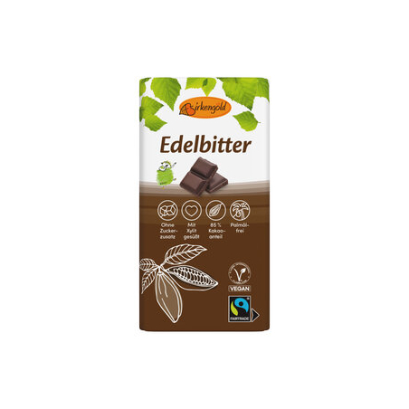 Birkengold - Birkengold Edelbitter Schokolade