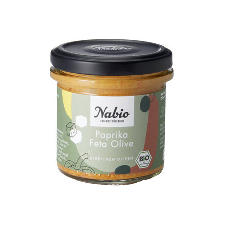 Nabio - Paprika Feta Olive Aufstrich Nabio