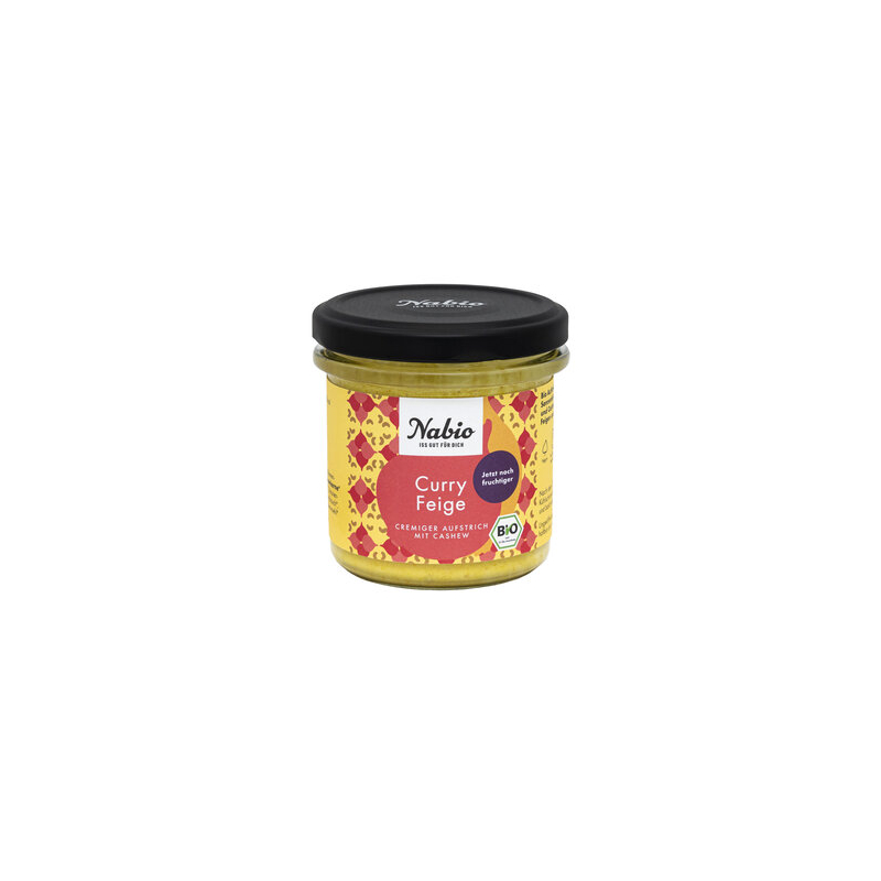 Nabio - Curry Feige Creme Aufstrich Nabio