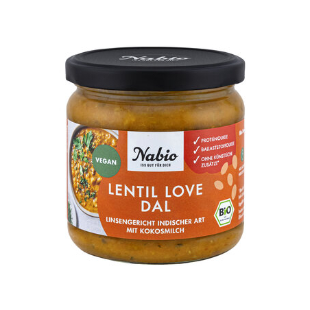 Nabio - Lentil Love Dal Fertiggericht Nabio