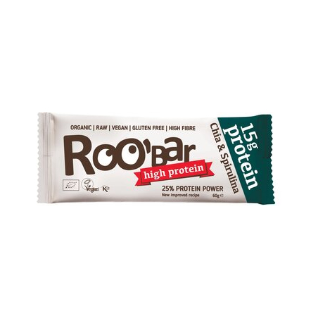 Roobar - Roobar Protein Chia Spirulina