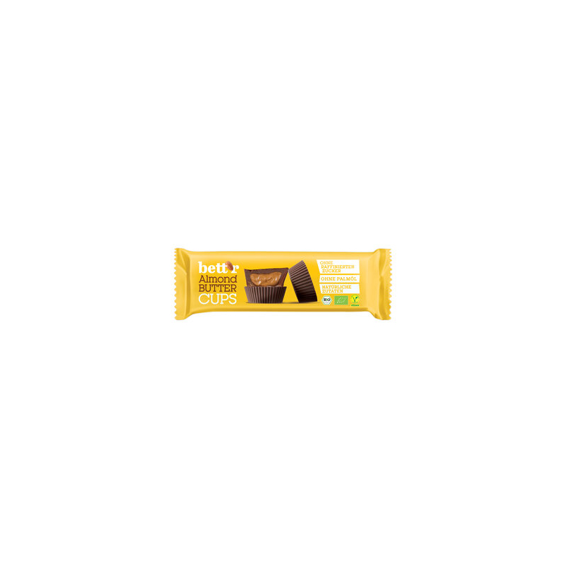 Bett'r - Almond Butter Cups 3x13g Bett'r