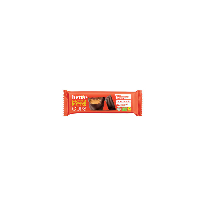 Bett'r - Peanut Butter Cups 3x13g Bett'r
