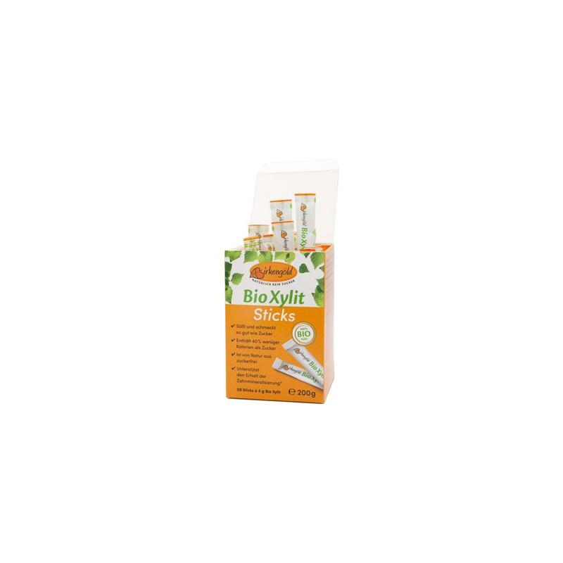 Birkengold - Birkengold Xylit Sticks bio (50x4g)