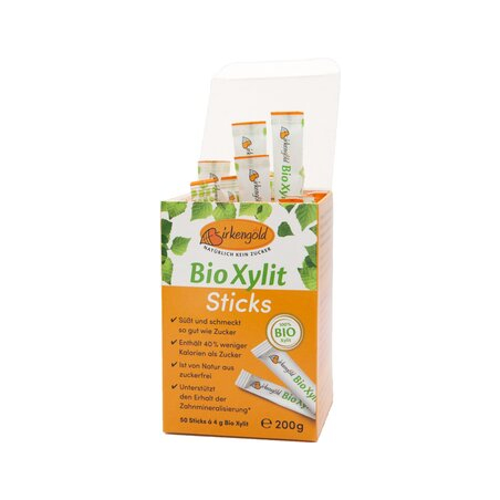 Birkengold - Birkengold Xylit Sticks bio (50x4g)