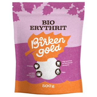 Birkengold - Erythrit Beutel Birkengold