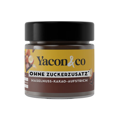 Yacon & co - Haselnuss Kakao Aufstrich Yacon&co