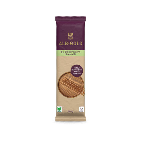 AlbGold - Spaghetti Vk Dinkel Papier AlbGold